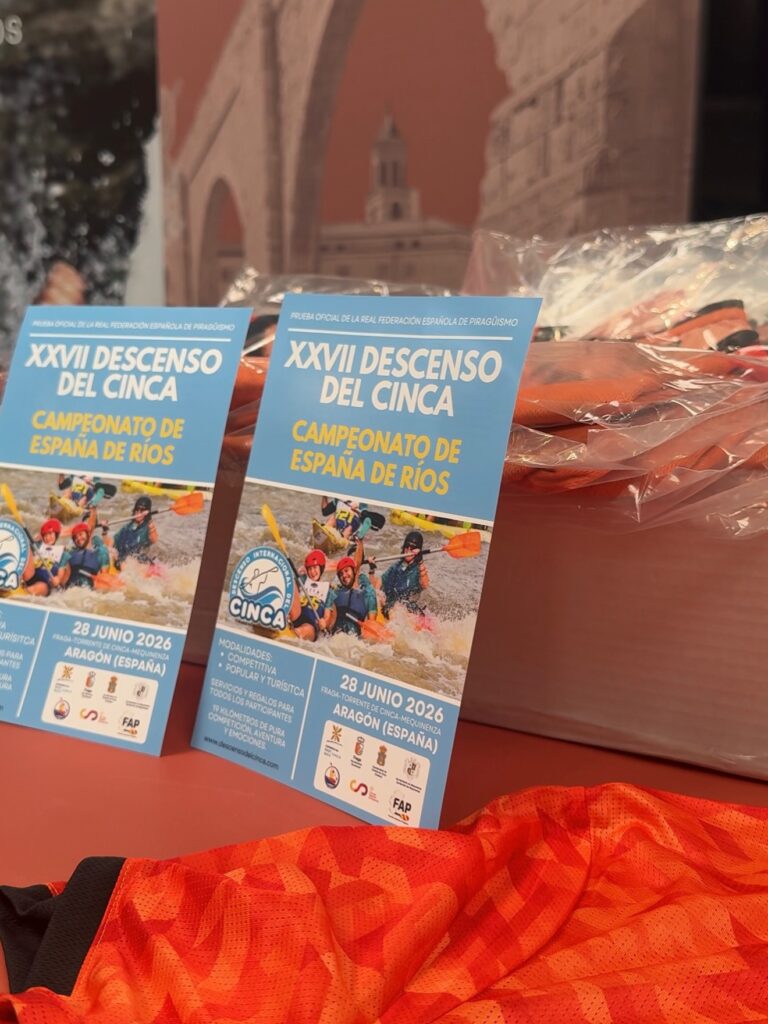 EL DESCENSO DEL CINCA EN LA FERIA B-TRAVEL DE BARCELONA